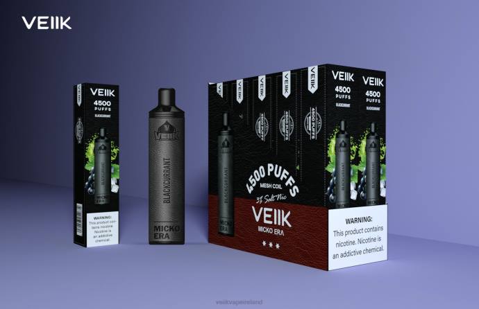 Blackcurrant VEIIK vape price - VEIIK Micko Era 4500 Puffs Disposable 30 mg 08FH9