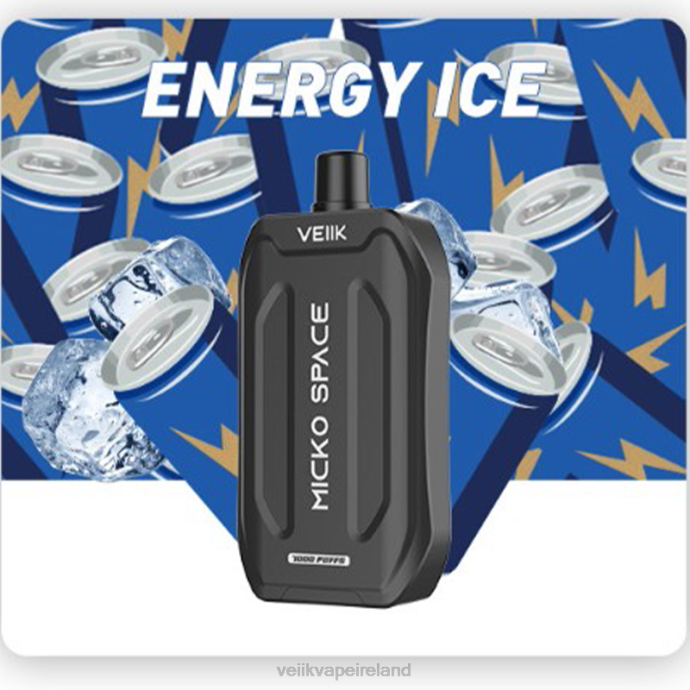 Energy Ice VEIIK micko lux Ireland - VEIIK Micko Space Disposable Vape 7000 Puffs 08FH34