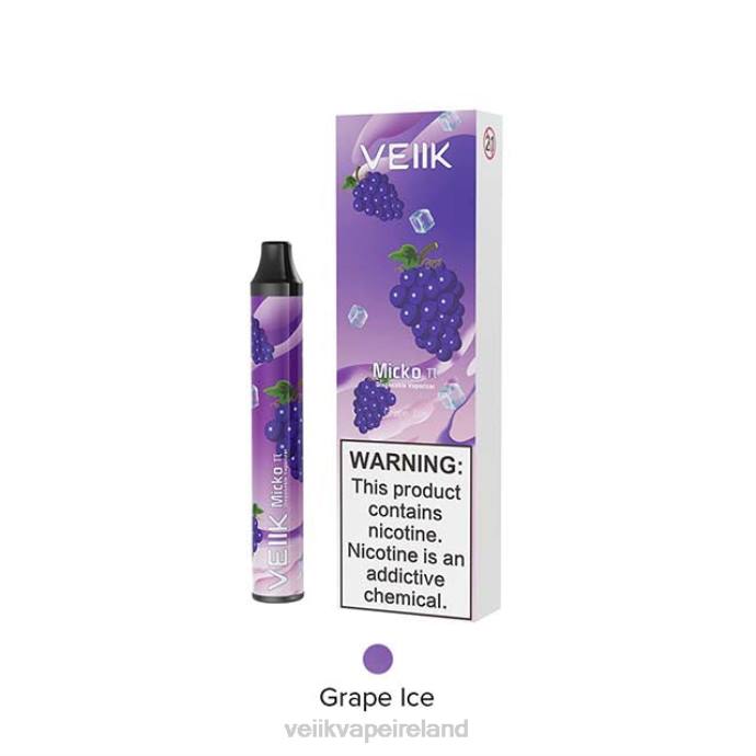 Grape Ice VEIIK vape Ireland - VEIIK Micko Pie Disposable Vape 600 Puffs 08FH18