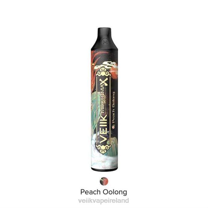 Peach Oolong VEIIK e liquid - VEIIK Micko Max Disposable Vape 1500 Puffs 08FH12